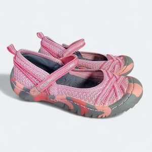 Jambu KD Fia Girl's Outdoor Mary Jane Shoes Sandals Size 12 Pink Water Resistant